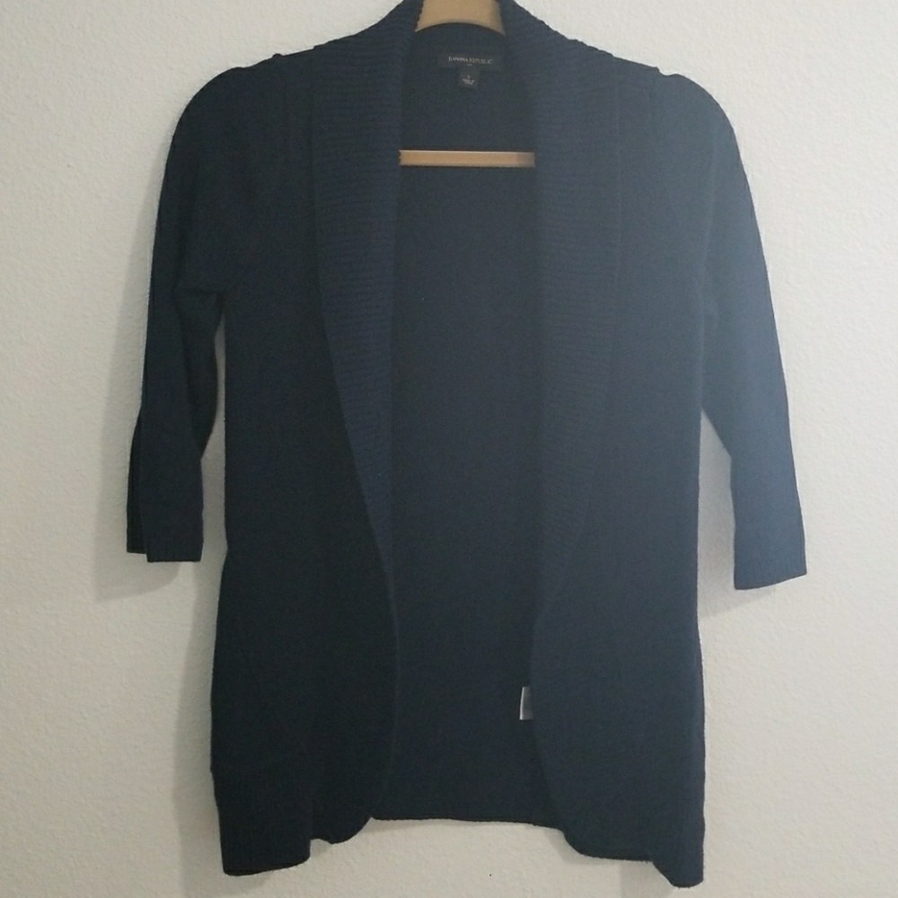 Banana Republic Navy Cardigan
